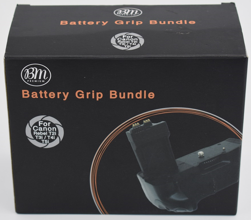 Bm Premium Battery Grip for Canon Rebel T2i T3i T4i T5i LP-E8 / AA