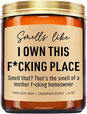 Funny Housewarming Candle, House Warming Gifts New Home Gifts Ideas, Housewarmin