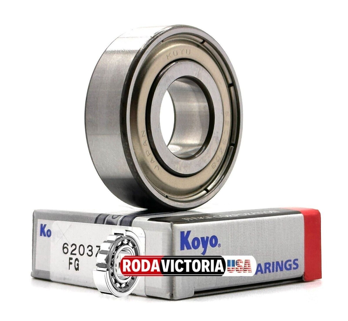 KOYO (JTEKT) JAPAN 6203 ZZ DEEP GROOVE BALL BEARING, METAL