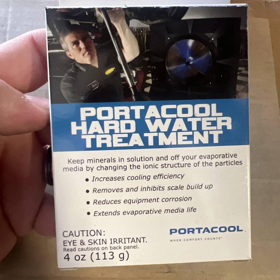 Kit de 4 tiras de tratamiento de agua dura Portacool - cada aplicación dura 30 días Foto 3 de 3