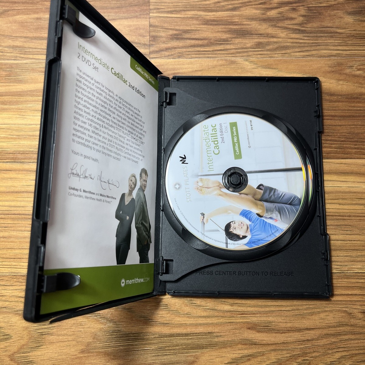 STOTT PILATES: Intermediate Cadillac 2nd Edition (DVD, 2007
