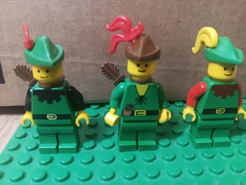 Lego Lot 5 Forestman Minifigure 6071 cas319 cas138 cas320 cas136 cas321 Minifig - Picture 2 of 10