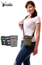 The Premium Dog Treat Bag by Arcadian. Training Pouch. Shoulder or Waist Belt