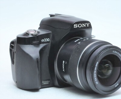 Sony Alpha A230 10.2 MP Digital SLR Camera with 18-55mm Lens Kit