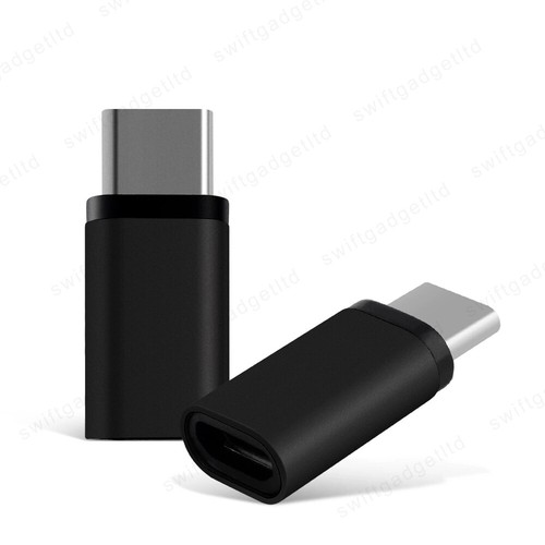 MICRO USB to TYPE C Adapter MICRO B Female USB C Male Charging Cable Converter - Picture 6 of 10