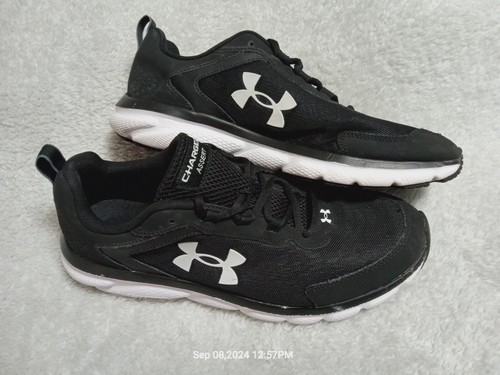 Zapatos para correr Under Armour Charged Assert para hombre - negros/blancos talla: 11 3024590 - Imagen 3 de 10