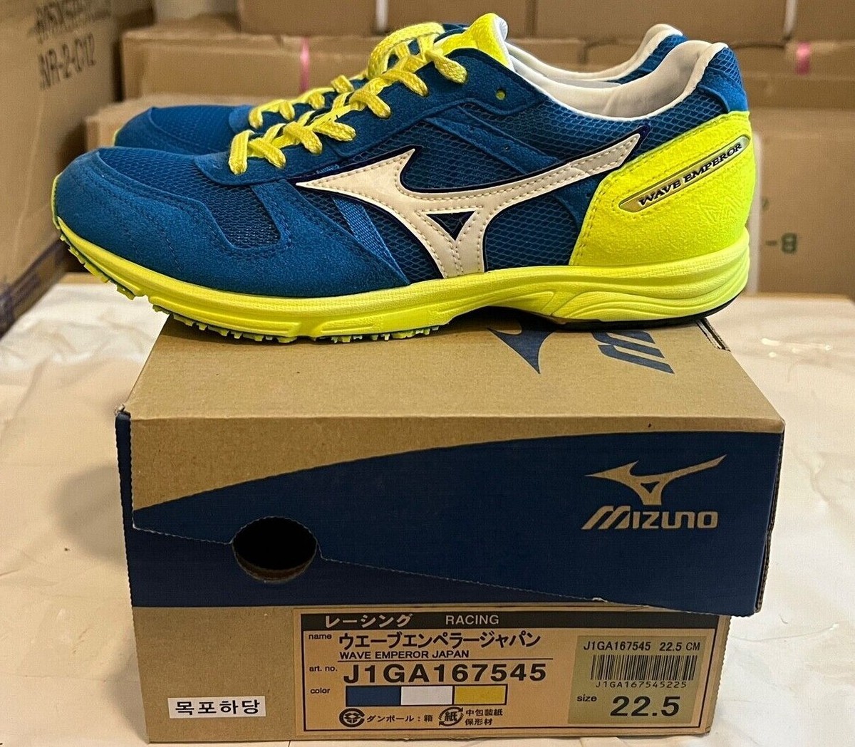 未使用 MIZUNO Wave Emperor Japan 28.0 Mizuno WAVE Emperor Japan Women's Running Shoes Sports [US:6