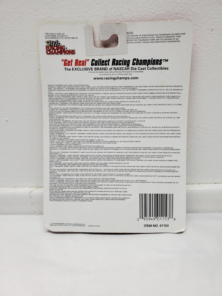 Racing Champions Preview Edition Sterling Marlin #4 Nascar Die Cast escala 1/64 - Imagem 3 de 4