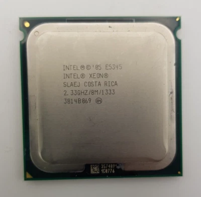 Lote de trabajo de x6 de CPU Intel Xeon QUAD CORE 2,33 GHz E5345 8 MB SLAEJ (OFERTAS BIEN) - Imagen 1 de 2
