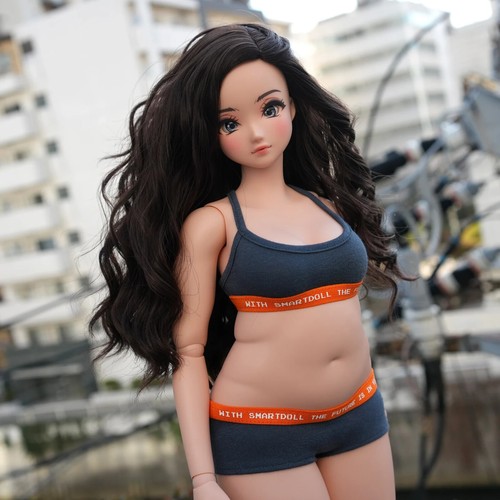 Ensemble soutien-gorge sport corps poire poire buste moyen Marvel cannelle Smart Doll officiel - Photo 1/2