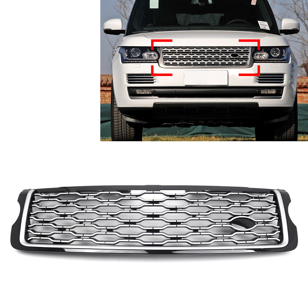 Front Bumper Upper Mesh Grille Fit For Land Rover Range Rover L405 2013-2017 USA