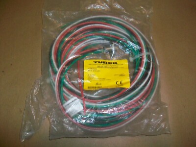 Turck Bulkhead Cordset BKF 44-10/14.5/NPT  U-89346    4 POLE     NEW