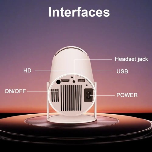 Magcubic Proyector Home Cinema: HY300 Pro 4K Android 11 , Dual Wifi6, 260ANSI GB - Imagen 12 de 12