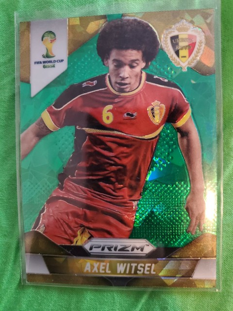 2014 Prizm World Cup #20 - Green Crystal - Belgium - Axel Witsel 18/25