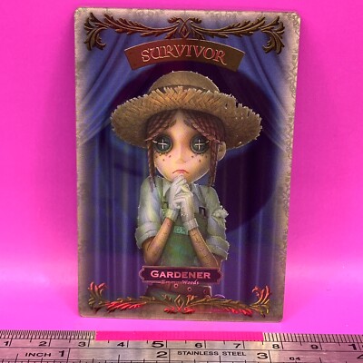 Emma Woods Gardener Identity V Wafer Card BANDAI TCG ACG Japanese #039