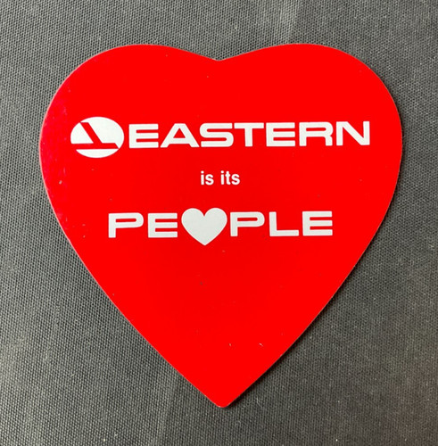 Vintage Eastern Airlines "Eastern is its People" Hear Magnet