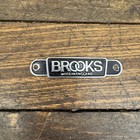 Vintage Brooks Seat Badge Leather Saddle Made in England Emblem Bike Plaque