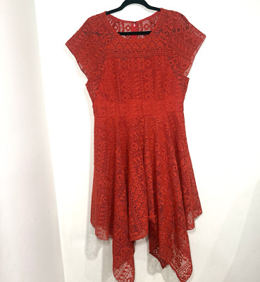 Anthropologie Maeve Prima Asymmetrical Handkerchief Hem 12