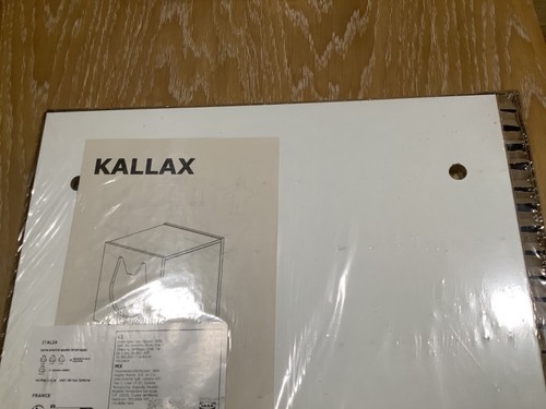 Ikea KALLAX Estante Casa Gato Inserto, 13x13"x15" Blanco, 104.162.11 NUEVO - Imagen 2 de 3