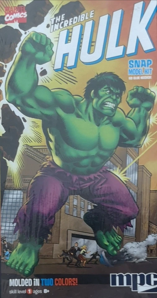 Moebius MPC Polar Lights Classic Marvel Figure New Plastic Model Kit Marvel - Image 3 of 3