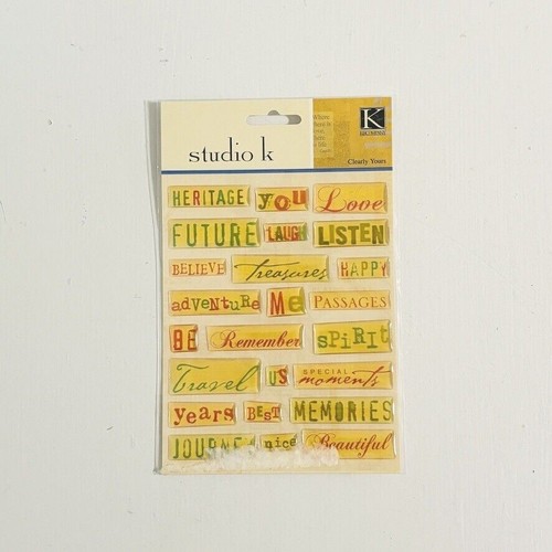 Studio K Clearly Yours Stickers - Picture 3 of 8