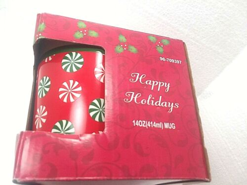 Neu 14 Unzen Box Weihnachten Becher (Schneeflocken) Happy Holidays Momentum Marke Neu im Karton - Bild 7 von 10