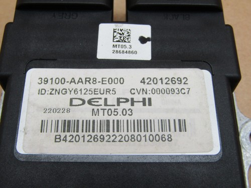 MGB R8 125 E5 2023 3,369 miles ECU delphi (14762) - Picture 4 of 7