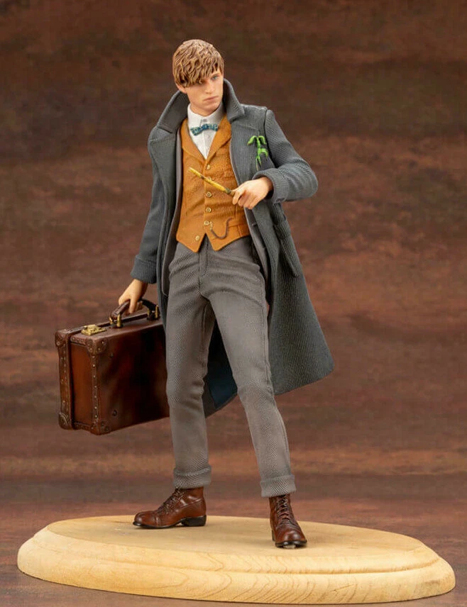 ¡NUEVO! Kotobukiya ArtFX+ Animales fantásticos Los crímenes de Grindelwald Newt Scamande Foto 3 de 4
