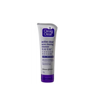 clean and clear active clear acne clearing cleanser