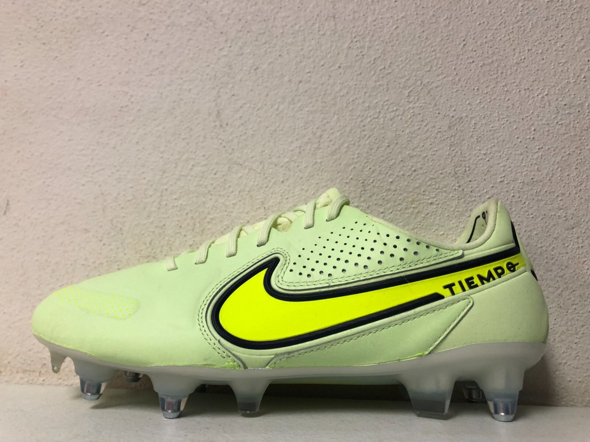シューズ NIKETIEMPOLEGENDXELITESG-PROPLAYEREDITIO Nike Legend 9 Elite SG-Pro AC P Barely Volt White FD0273-705 Size