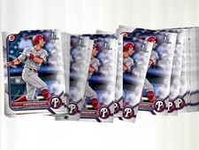 (33) COUNT LOT SIMON MUZZIOTTI 2022 BOWMAN PROSPECTS CARD #BP40