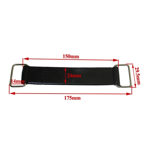 Rubber Battery Strap Belt For ATV Quad Go Kart Pit Dirt Bike Motorcycle - Picture 11 of 13