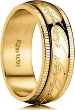 King Will 7mm One Ring for Men Lord Rings Magic Power Rings, Comfort Fit MPET