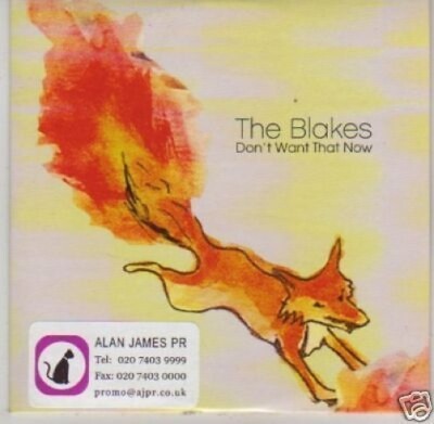 (L332) The Blakes, Don't Want That Now - DJ CD