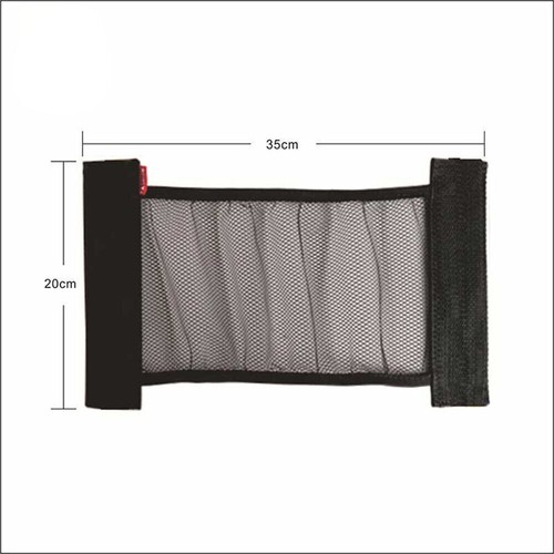 Car Accessories Trunk Elastic Mesh Net Fixed Strap Organizer Storage Bag Black - Picture 6 of 11