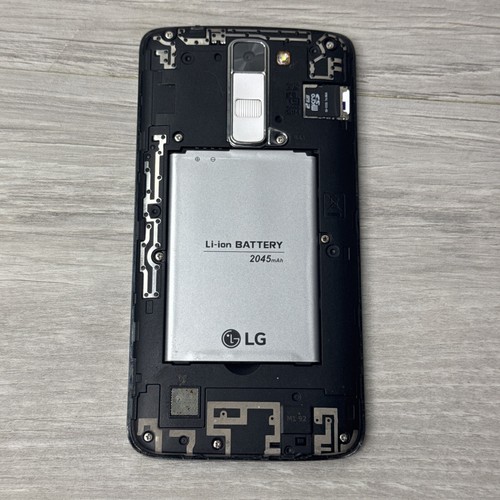 LG K7 Pearl White Model LGMS330 Smart Phone Cell Phone Smart Phone For Parts - Picture 7 of 9