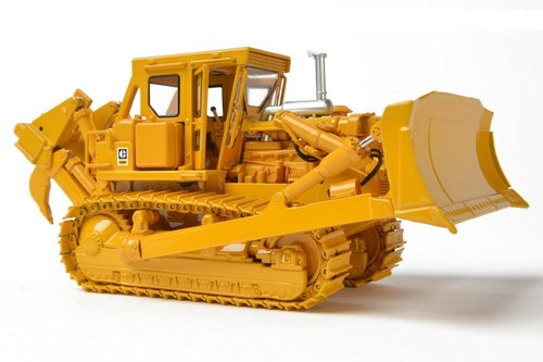 Caterpillar D8K Dozer con cabina, 1 gambo ripper e lama a S 1/48 CCM - pressofuso - 2019 - Foto 3 di 5