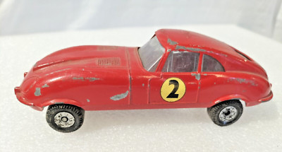 Vintage Die Cast Car Lone Star E Type Jaguar -great cond- LoneStar Racing Car AF
