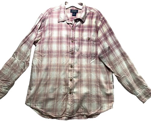 Boulder Creek Men’s Big & Tall Flannel Shirt – Button-Down With Elbow Patches & Chest Pocket - View #8