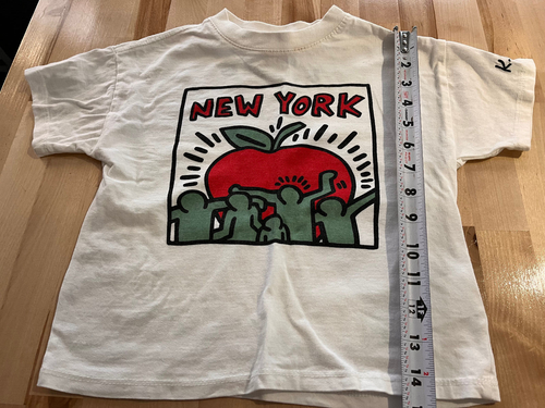 Cotton-on Kids Colab Keith Haring Crop Tee Tshirt New York Graphics Unisex - Picture 6 of 6