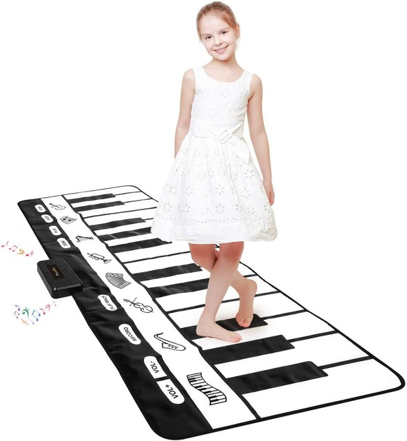kids floor piano mat
