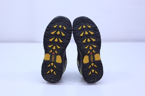 Keen Targhee Black Hiking Shoes 2 Trail Sneakers Boys Youth TD Sport Yellow Draw - Picture 13 of 22