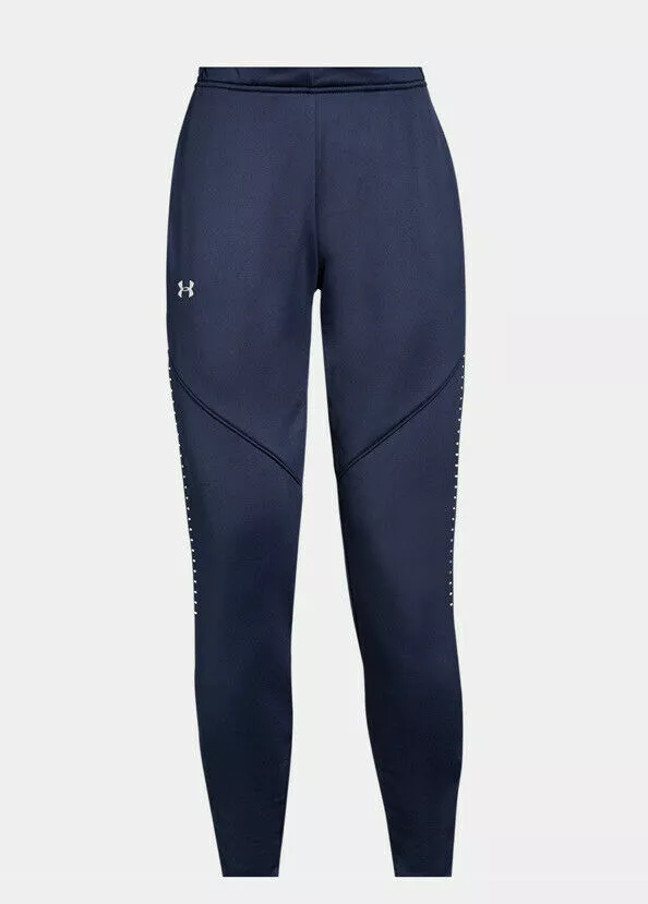 NWT $70 UNDER ARMOUR ColdGear Women's UA Knit Warm-Up Pants 1327445-410  Blue 3XL