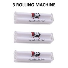 3 x Regular Size Zig Zag Automatic Cigarette Cig Tobacco Rolling Roller Machine