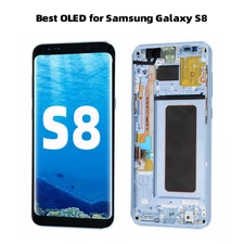 New Display LCD Touch Screen Digitizer Assembly±Frame for Samsung Galaxy S8 Plus