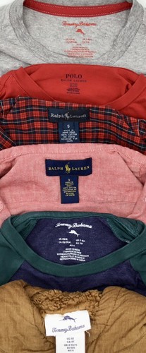 MINT🌟BOYS DESIGNER LOT OF 12**Ralph Lauren Polo, Tommy Bahama, Lacoste-SZ. 4-8 - Picture 8 of 9
