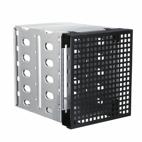 5 x 3,5 Zoll Festplatteneinbaurahmen HDD Drive Cage Backplane Hot Swap Käfig DE - Afbeelding 6 van 7