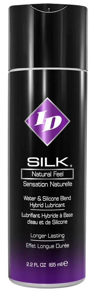 Lubricante híbrido de agua y silicona ID Silk🍯 Gel lubricante de sensación natural para adultos Foto 4 de 4
