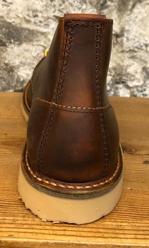 RED WING WEEKENDER CHUKKA MEN'S CHUKKA IN COPPER ROUGH & TOUGH LEATHER 3322 NIB - Picture 2 of 6