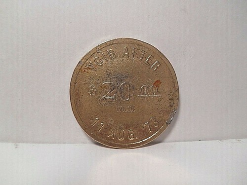 TOKEN COMERCIAL DE 20 DÓLARES EUROPA HEALTH SPA DE COLECCIÓN 1-1/4" REDONDO - Imagen 4 de 9